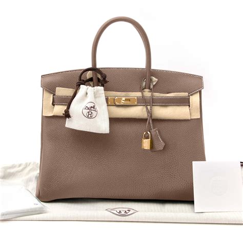 hermes etoupe birkin bag